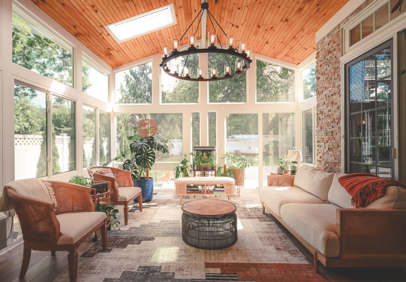 Four-season LivingSpace sunroom in Egg Harbor Township NJ