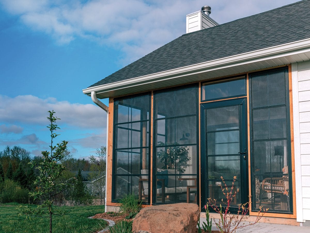 Outdoor living project at a Cape May County shore home in NJ